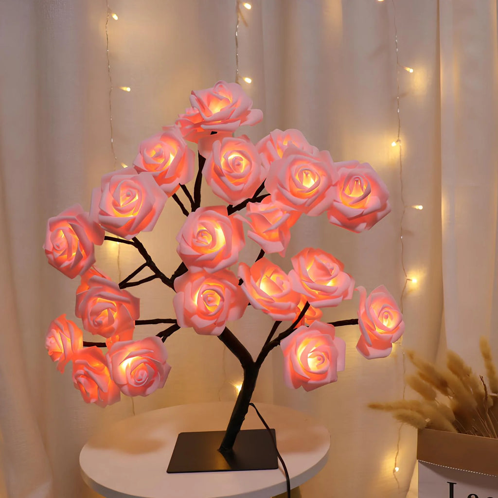 Lampe arbre à fleur