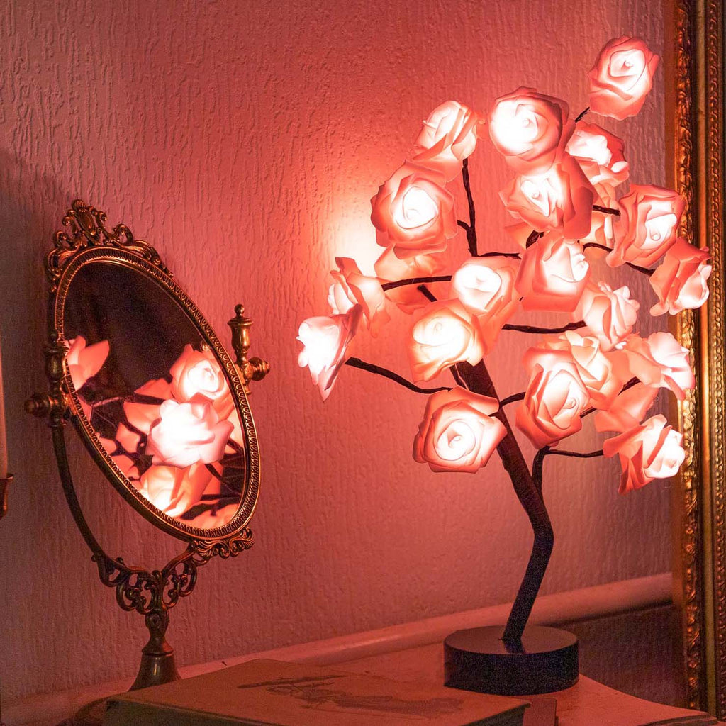 Lampe arbre à fleur