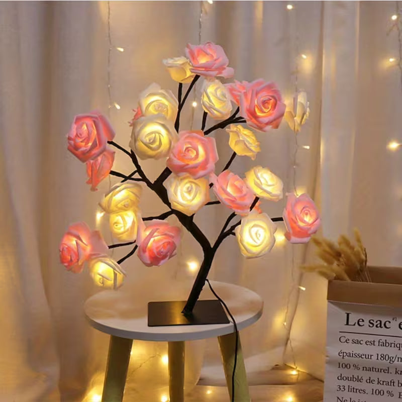 Lampe arbre à fleur
